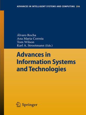 cover image of Advances in Information Systems and Technologies